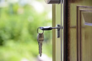 Image for affordable real estate keys and door lock